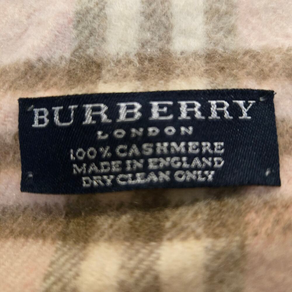 Burberry London Rose 100% Cashmere Scarf - Picture 3 of 4